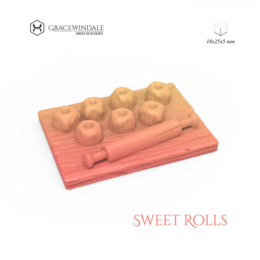 Bakers Set 3D print model_2