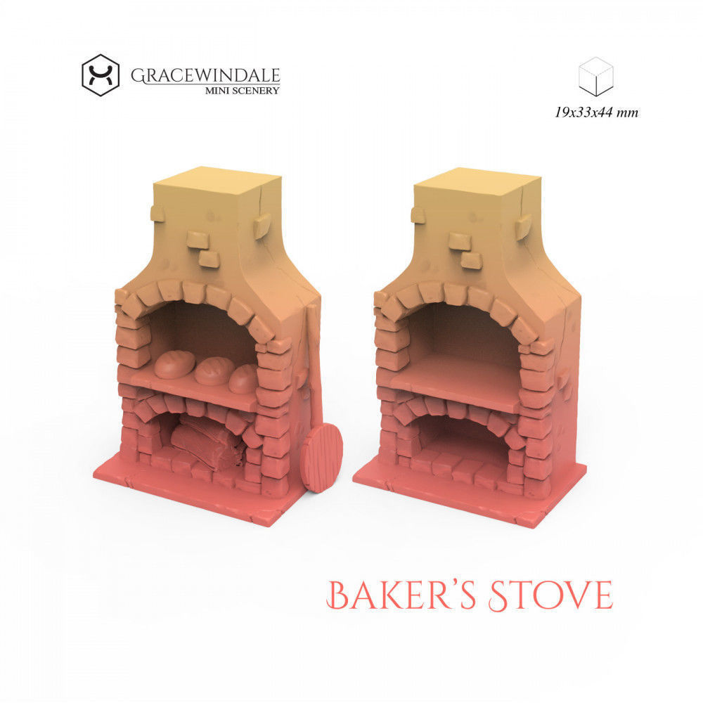 Bakers Set 3D print model_3