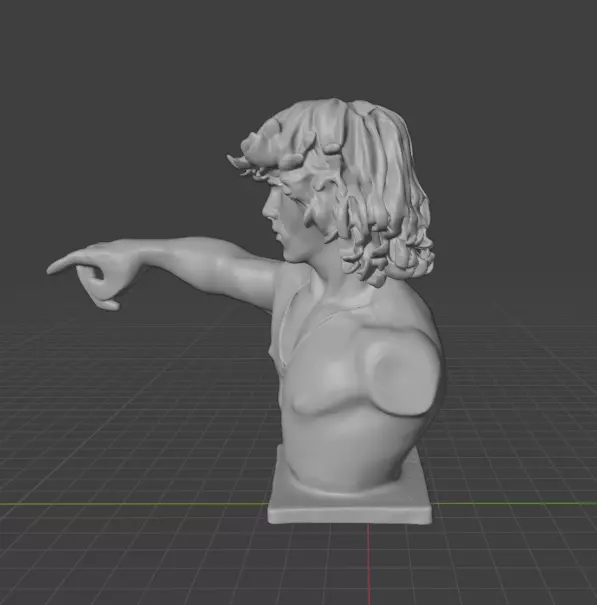 Jim Morrison 3D print model_2