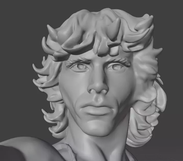 Jim Morrison 3D print model_14