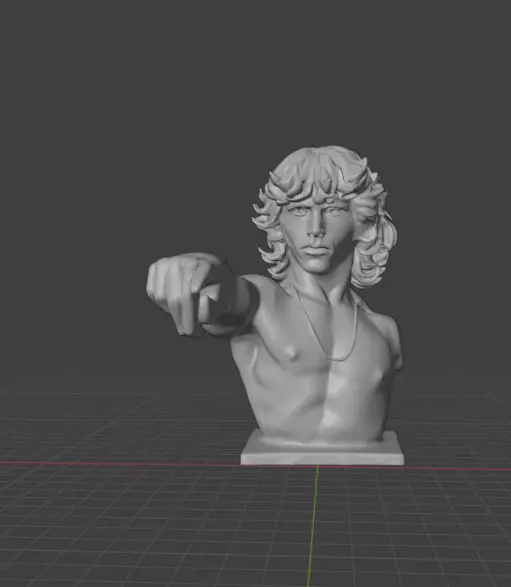 Jim Morrison 3D print model_6