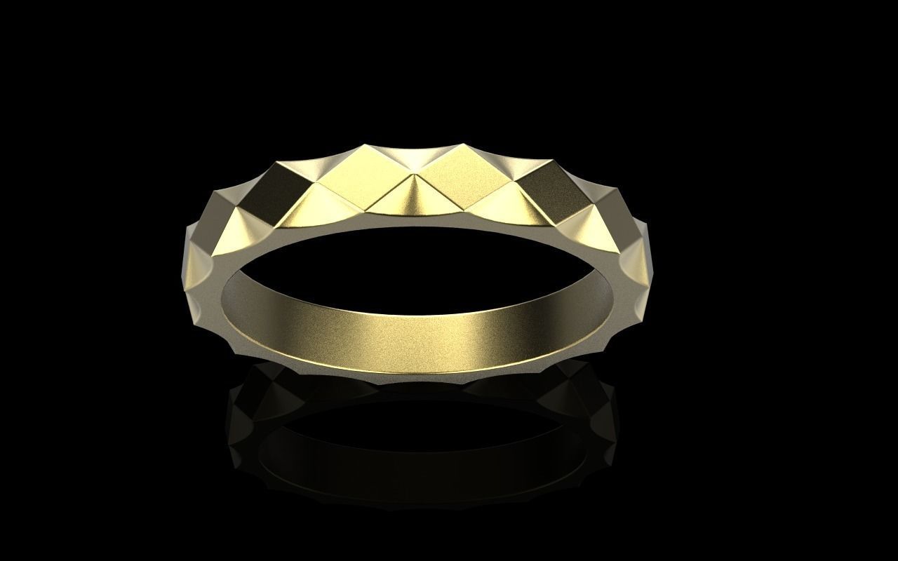 rhombus ring model 315  3D print model_13