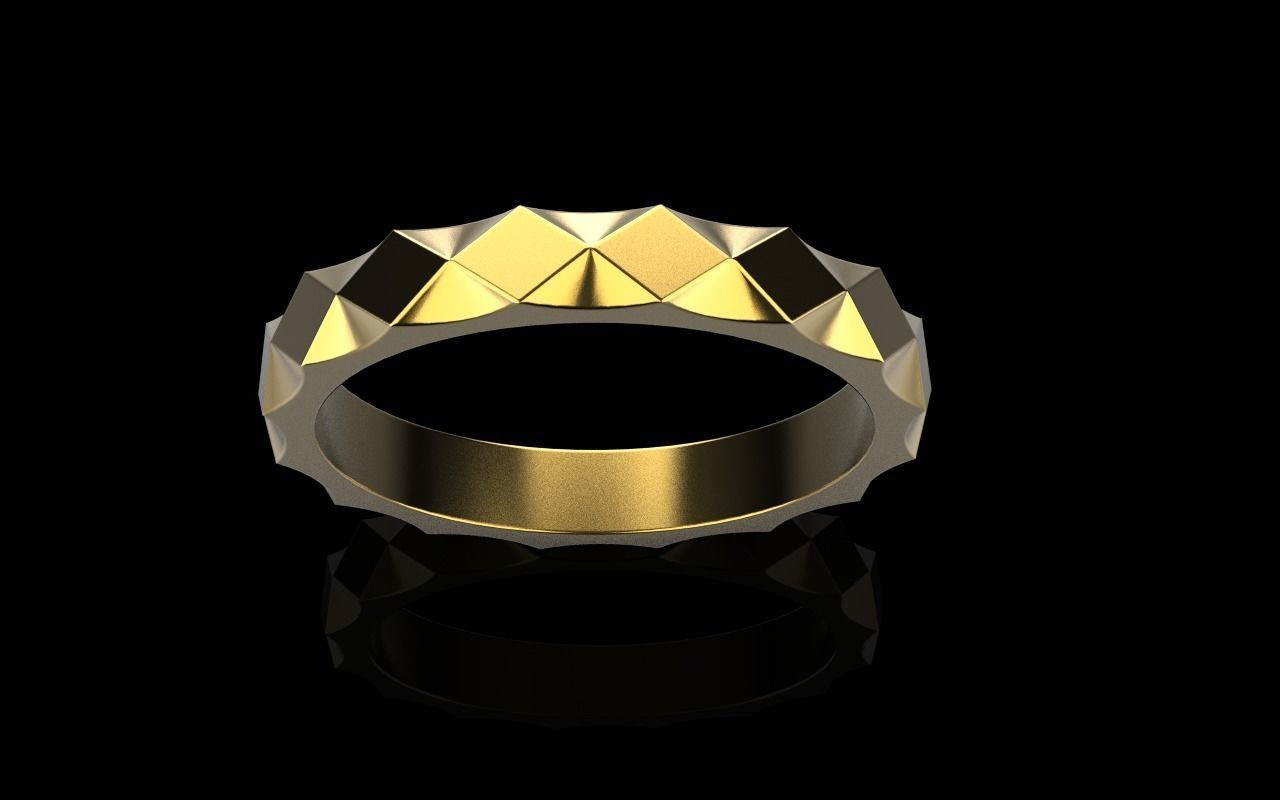 rhombus ring model 315  3D print model_17