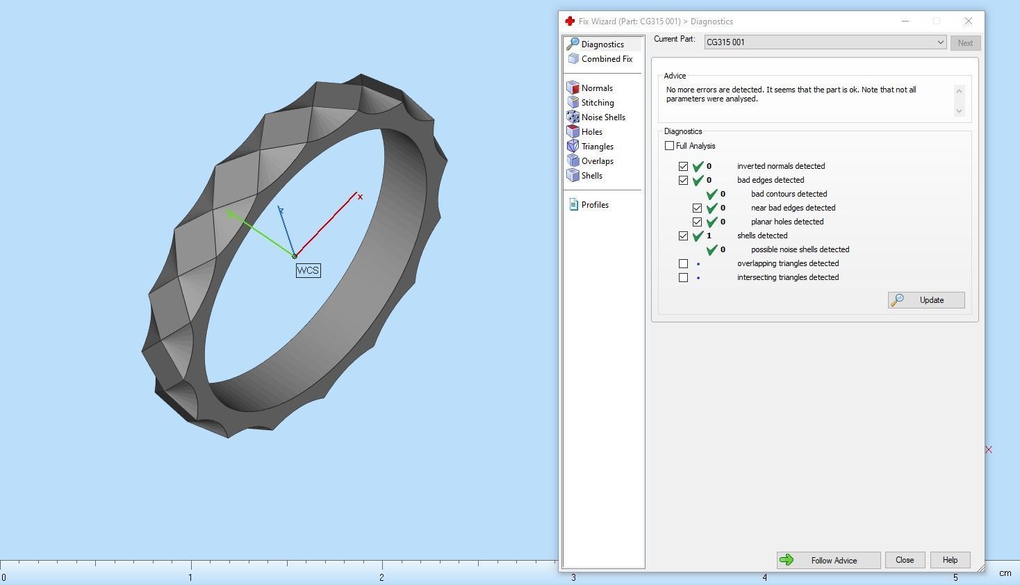 rhombus ring model 315  3D print model_4