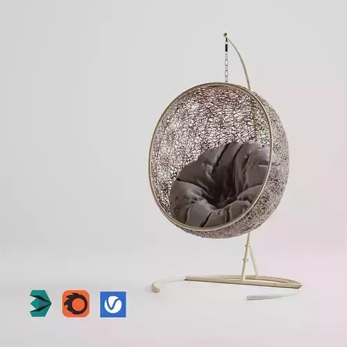 Lazy Chair - 3D Model