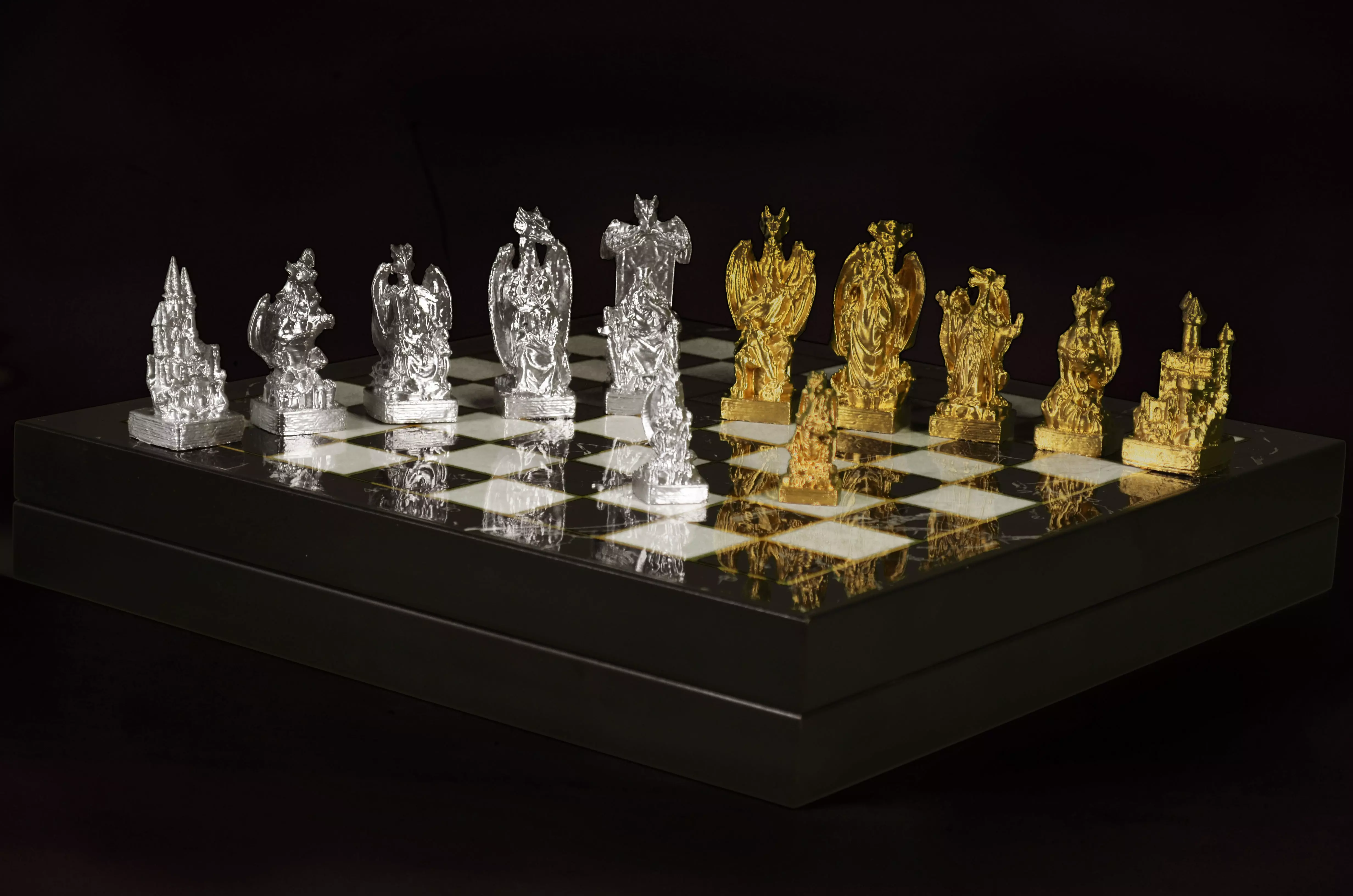 Dragon Chess Set- Dragon Characters 3D print model_0