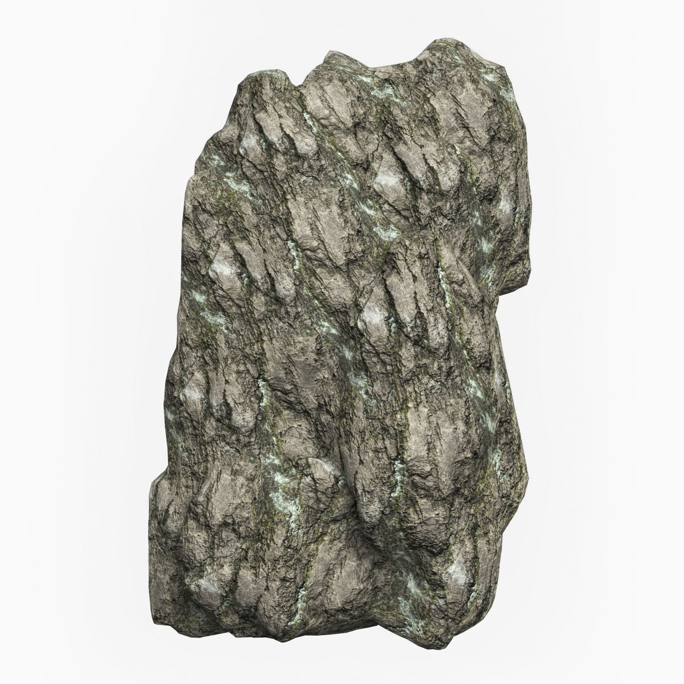 Low Poly Rock Cliff Collection Low-poly 3D model_1