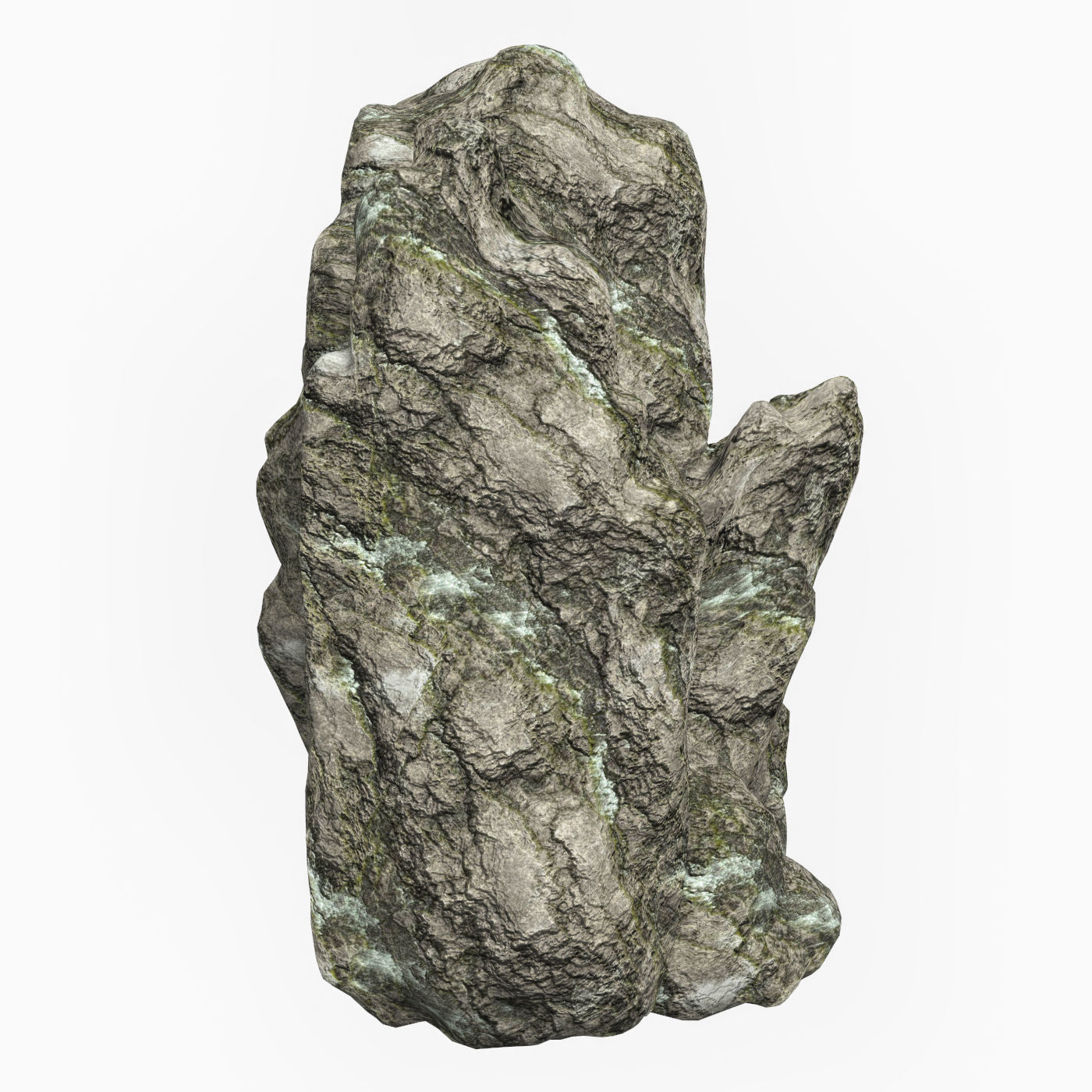 Low Poly Rock Cliff Collection Low-poly 3D model_35