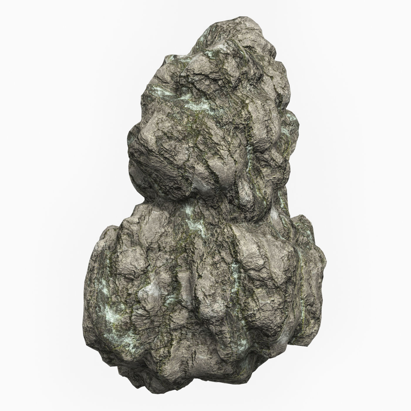 Low Poly Rock Cliff Collection Low-poly 3D model_14