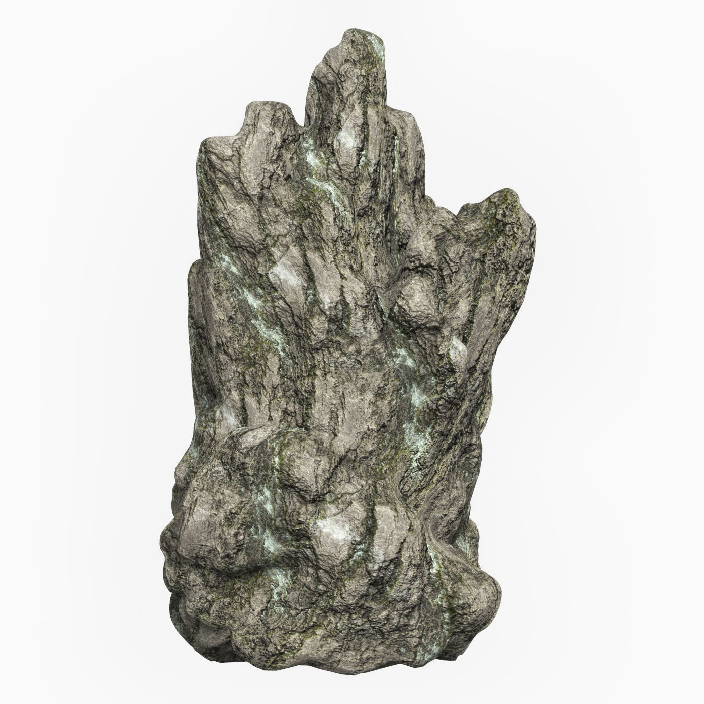 Low Poly Rock Cliff Collection Low-poly 3D model_26