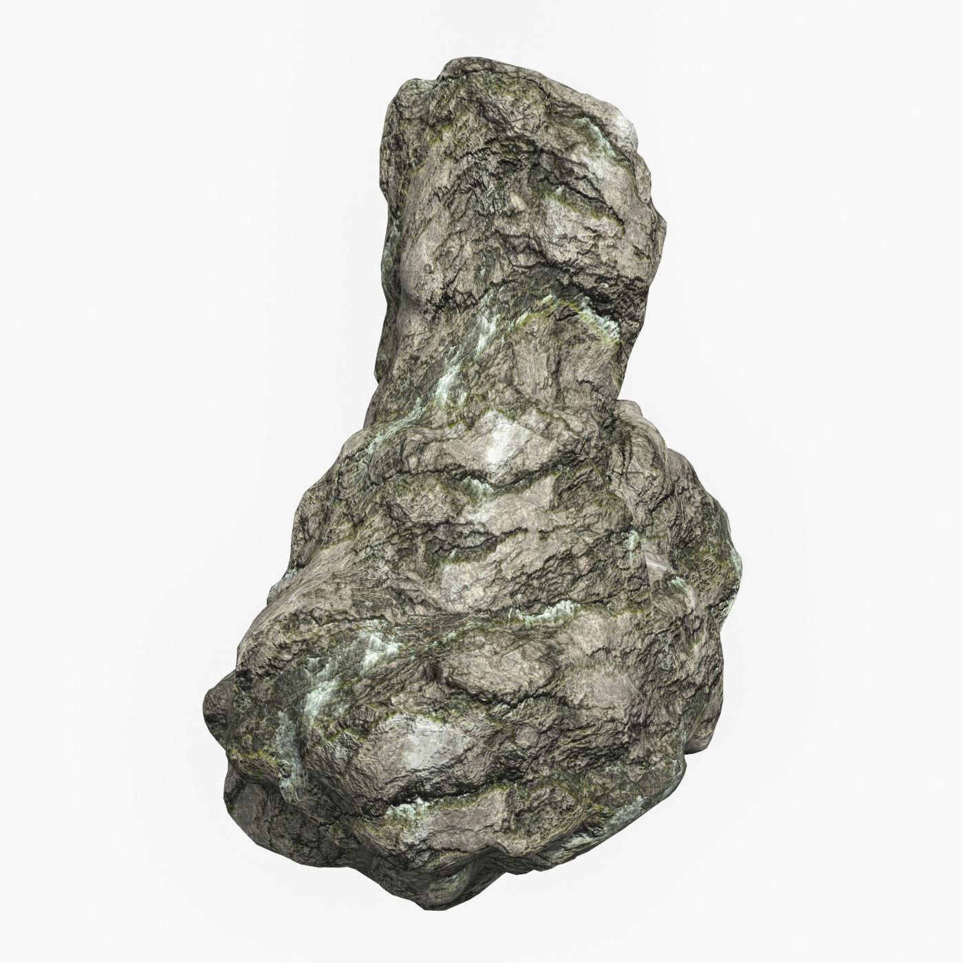 Low Poly Rock Cliff Collection Low-poly 3D model_20