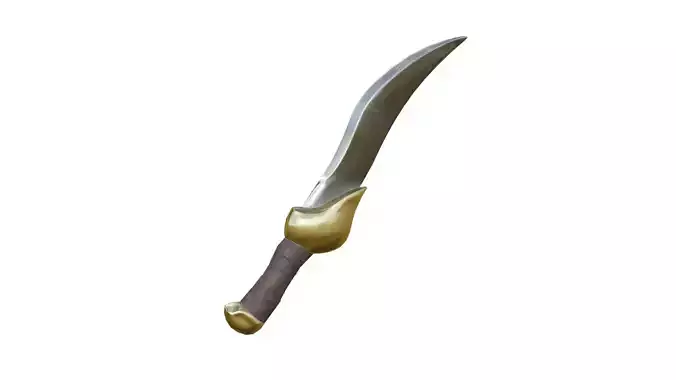 Dagger - PBR ready blender file