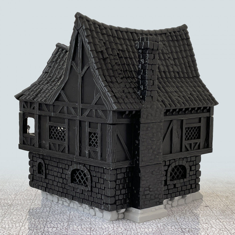 The Snoring Warrior Inn 3D print model_12