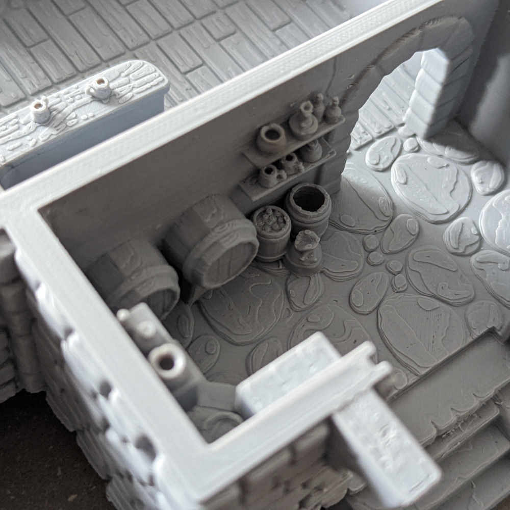 The Snoring Warrior Inn 3D print model_8