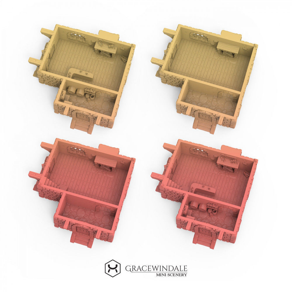 The Snoring Warrior Inn 3D print model_2