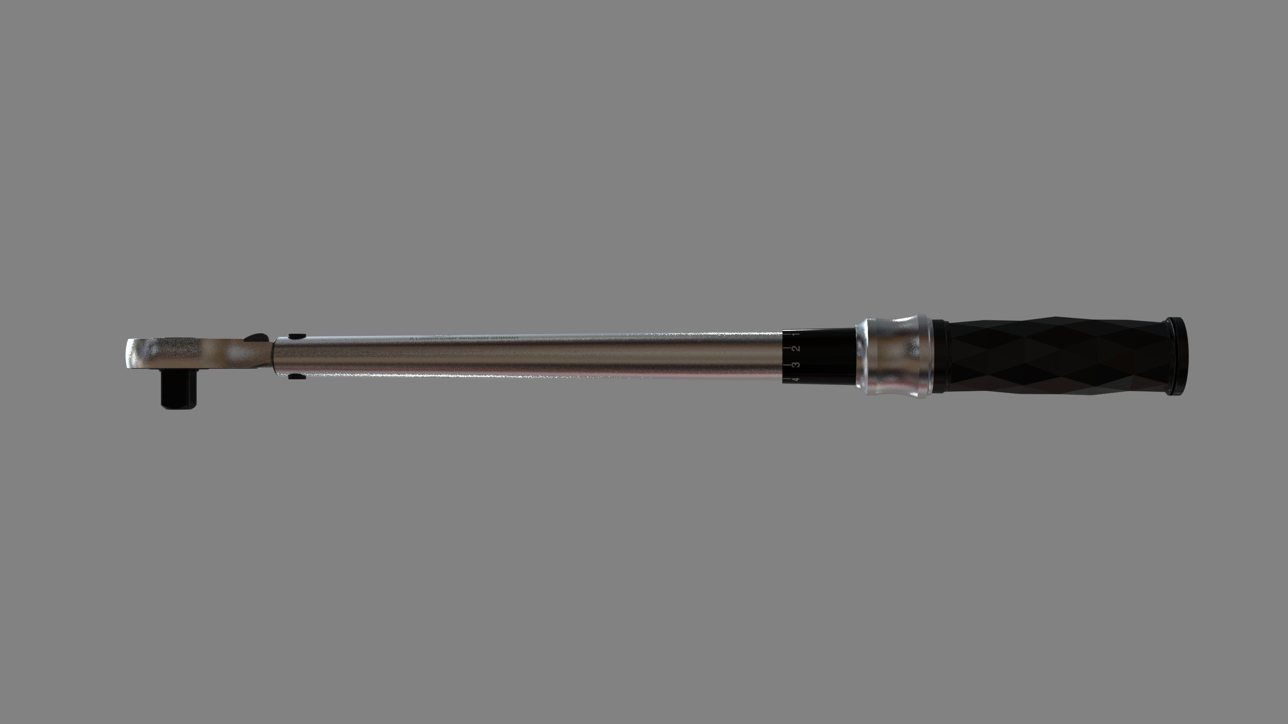 Torque wrench 3D model_2