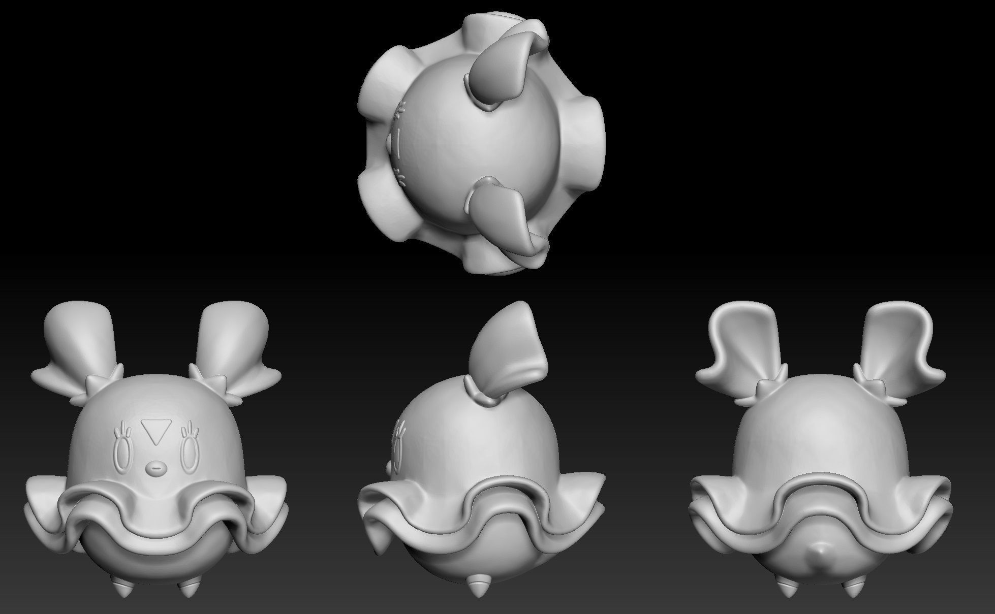 Pokemon Flittle Espathra 3D print model