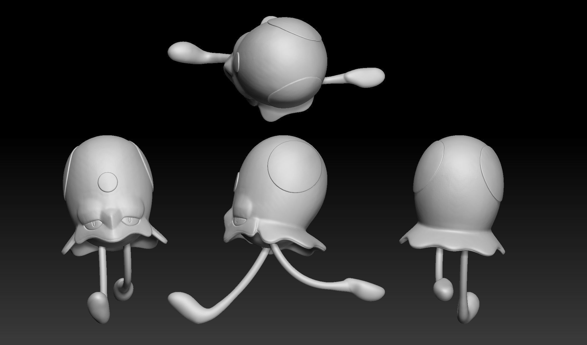 Pokemon Toedscool Toedscruel 3D print model_1