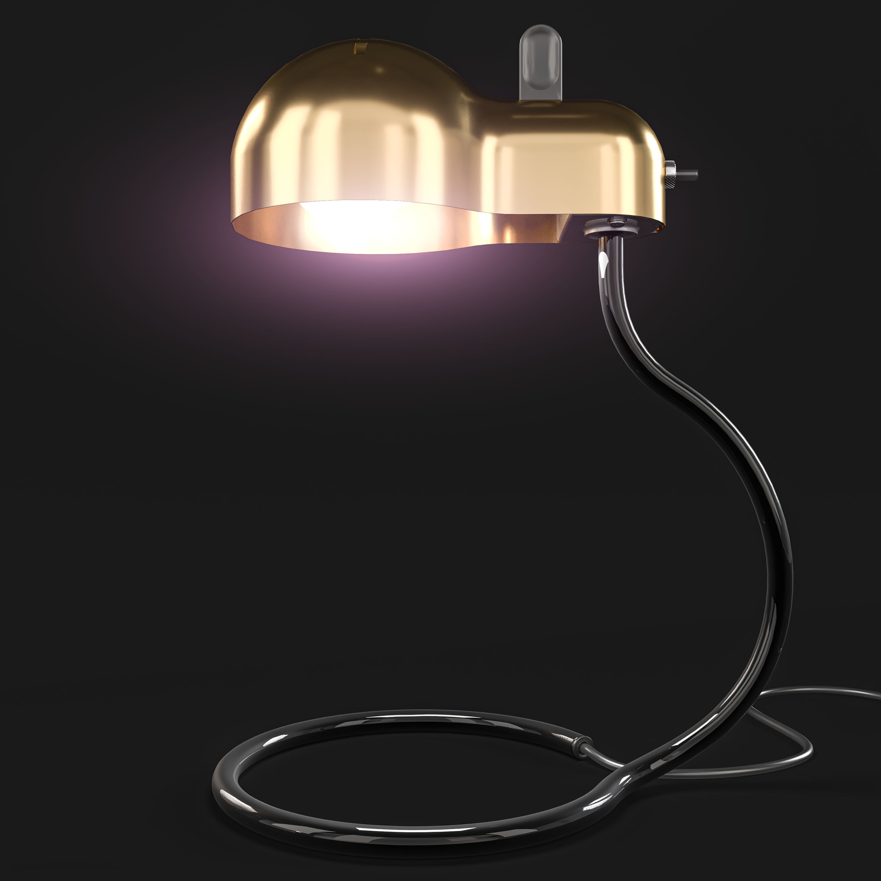 Table lamp Minitopo 3D model_11