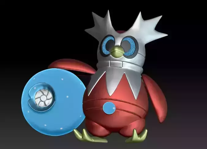 Pokemon Paradox Future Delibird Iron Bundle 3D print model