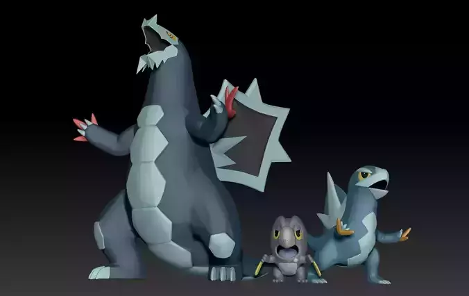 Pokemon Frigibax Arctibax Baxcalibur