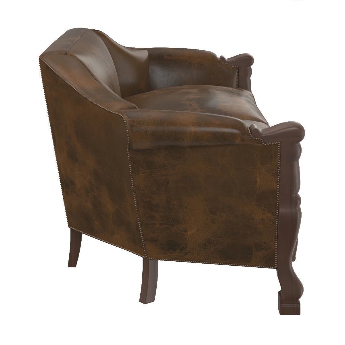 Sublime Fully Restored Regency 1810 Sofa 3D model_3