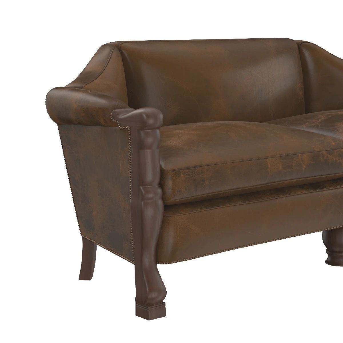 Sublime Fully Restored Regency 1810 Sofa 3D model_4
