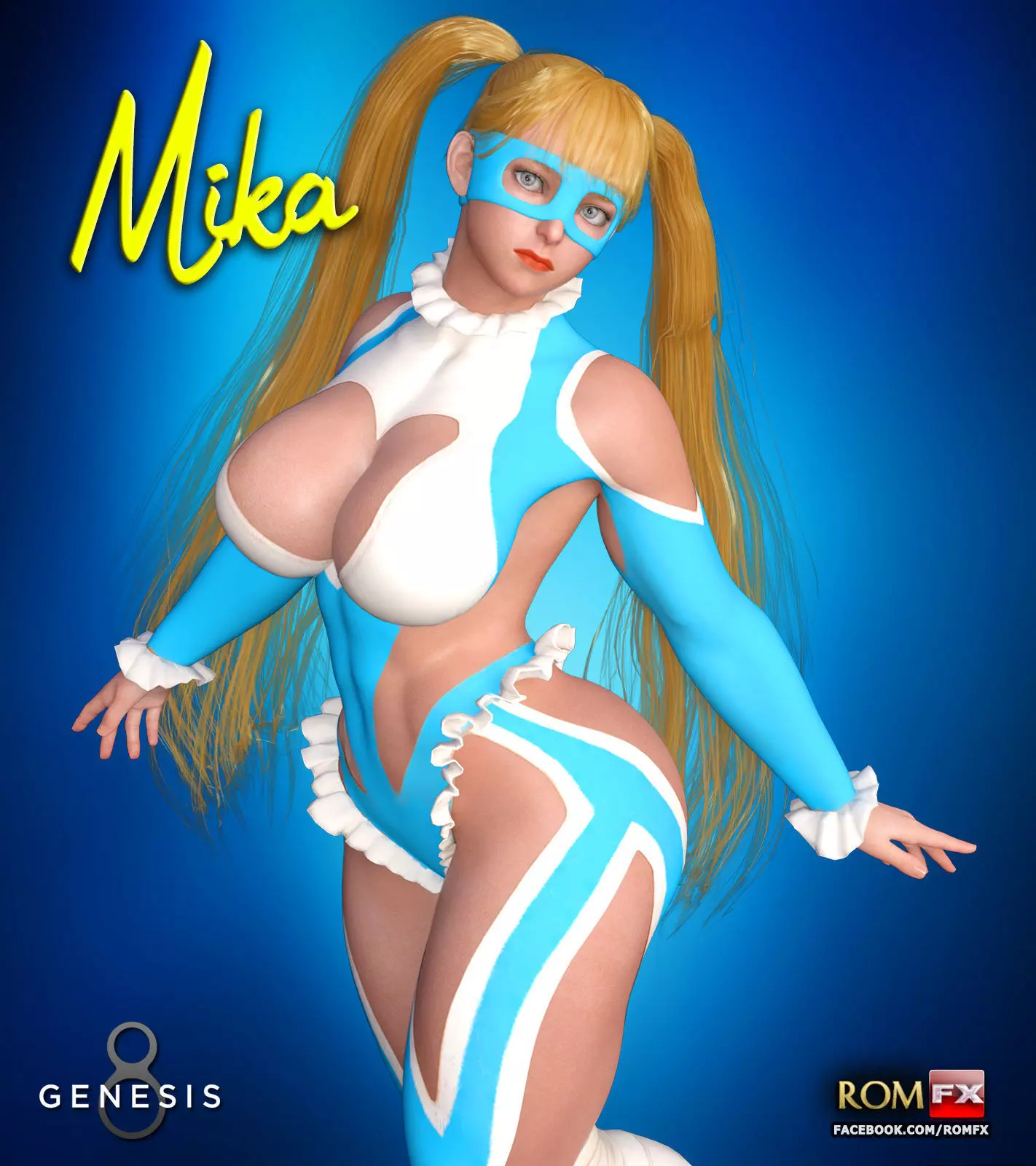 Mika Rainbow For G8F And G81F 3D model_0