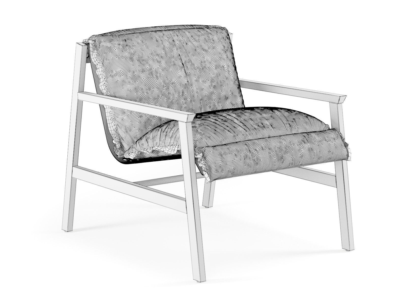 Armchair Jardan Mac 3D model_3