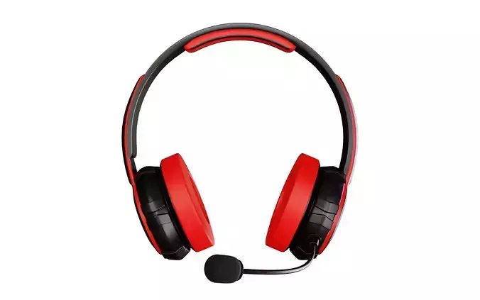 Headphones design 3d rendering for product mockup