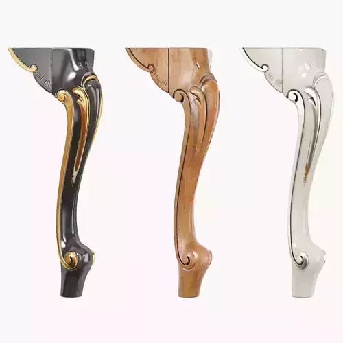 Classic leg 052 3D model