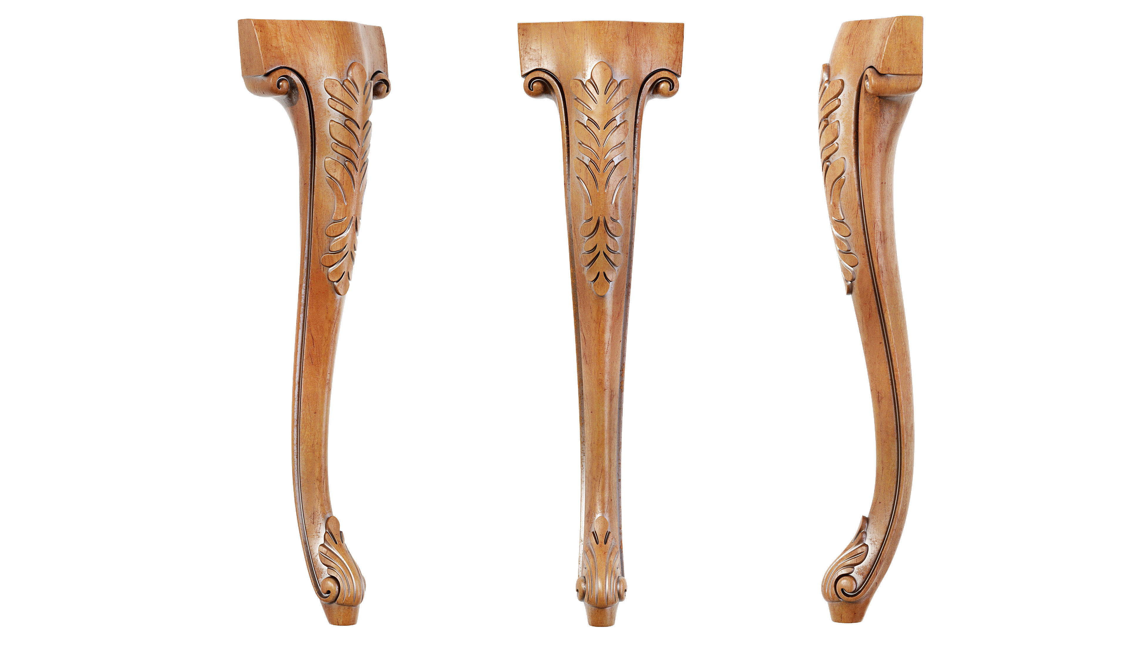 Classic leg 053 3D model_2