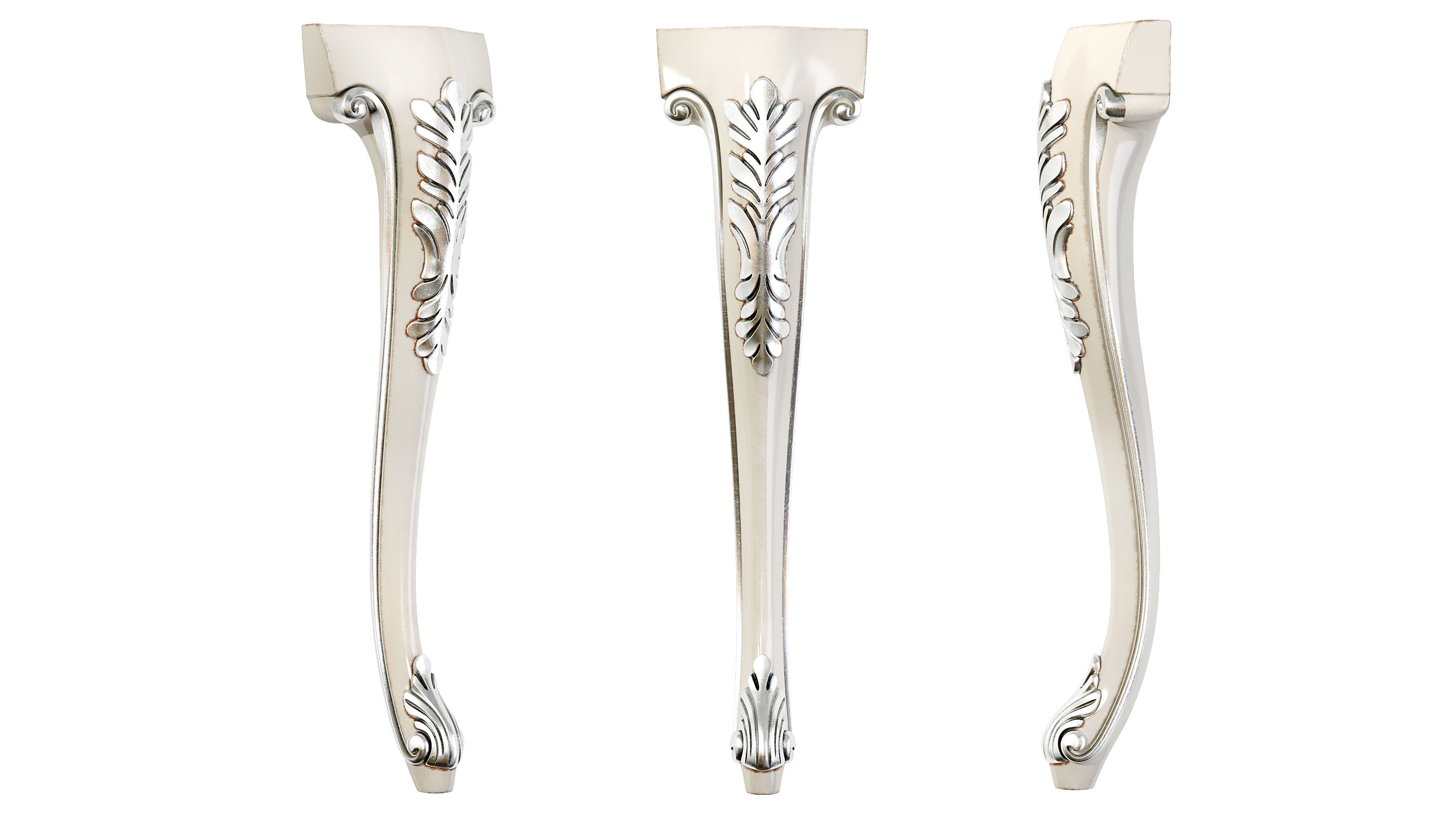 Classic leg 053 3D model_3
