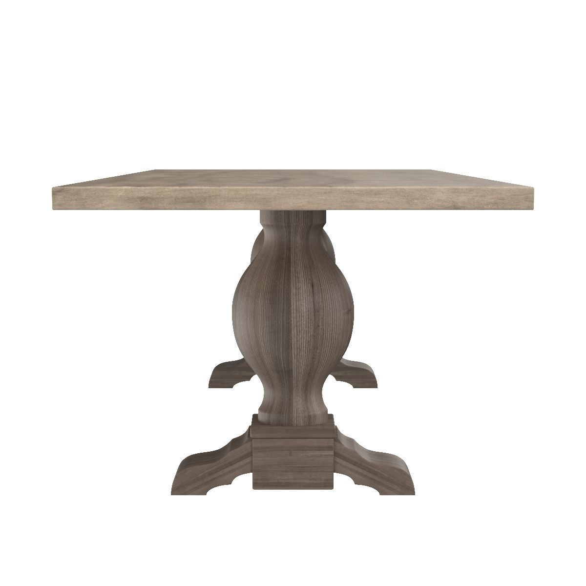 OV18040 Baxley Dining Table Light Finish 3D model_2