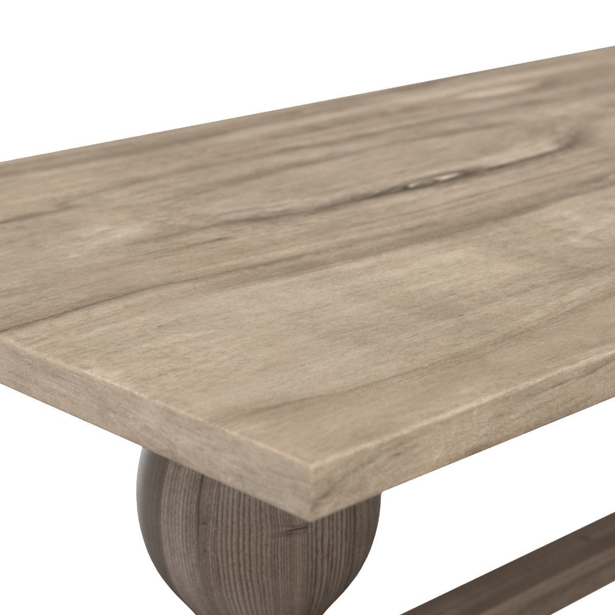 OV18040 Baxley Dining Table Light Finish 3D model_4