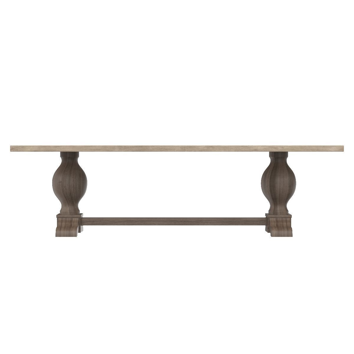 OV18040 Baxley Dining Table Light Finish 3D model_5