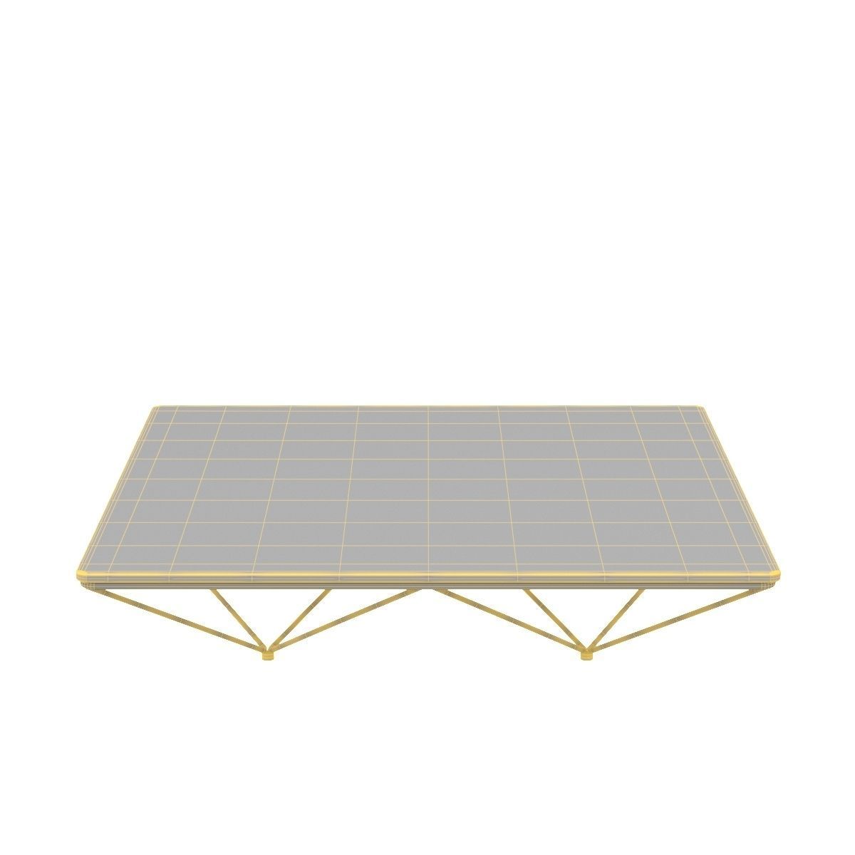 Minimalist Alanda Coffee Table TA120 3D model_6