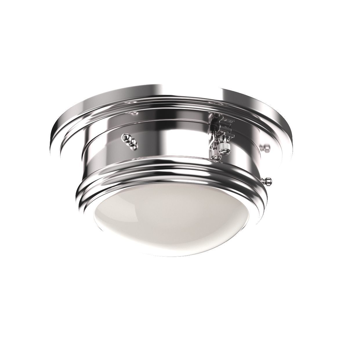 Marine Porthole Small Flush Mount 3D model_2