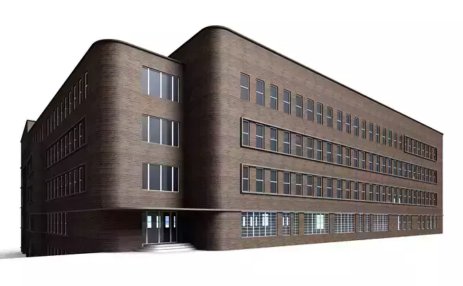 Brick House 3D model