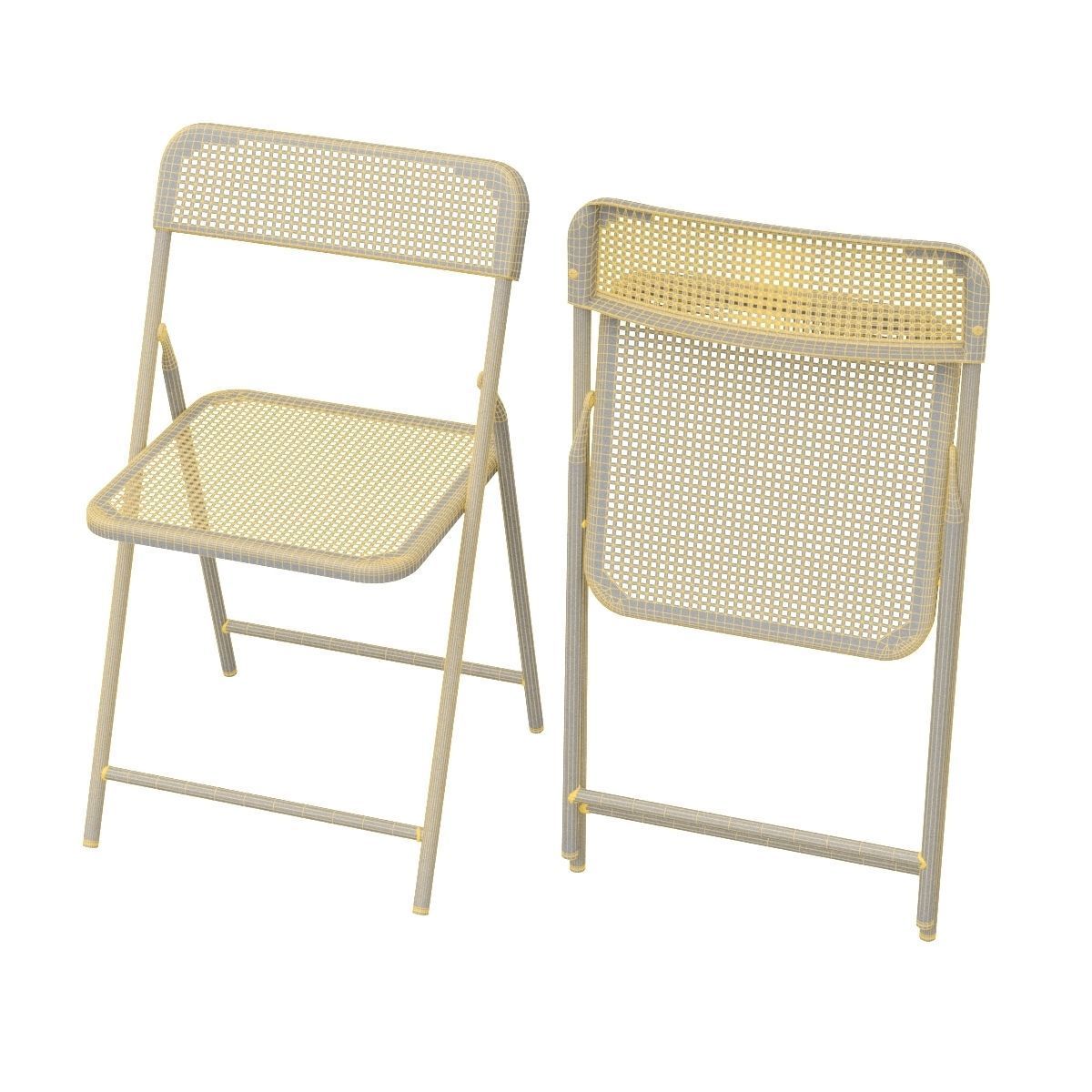 Ikea Torparo Indoor Foldable Outdoor Chair 3D model_6