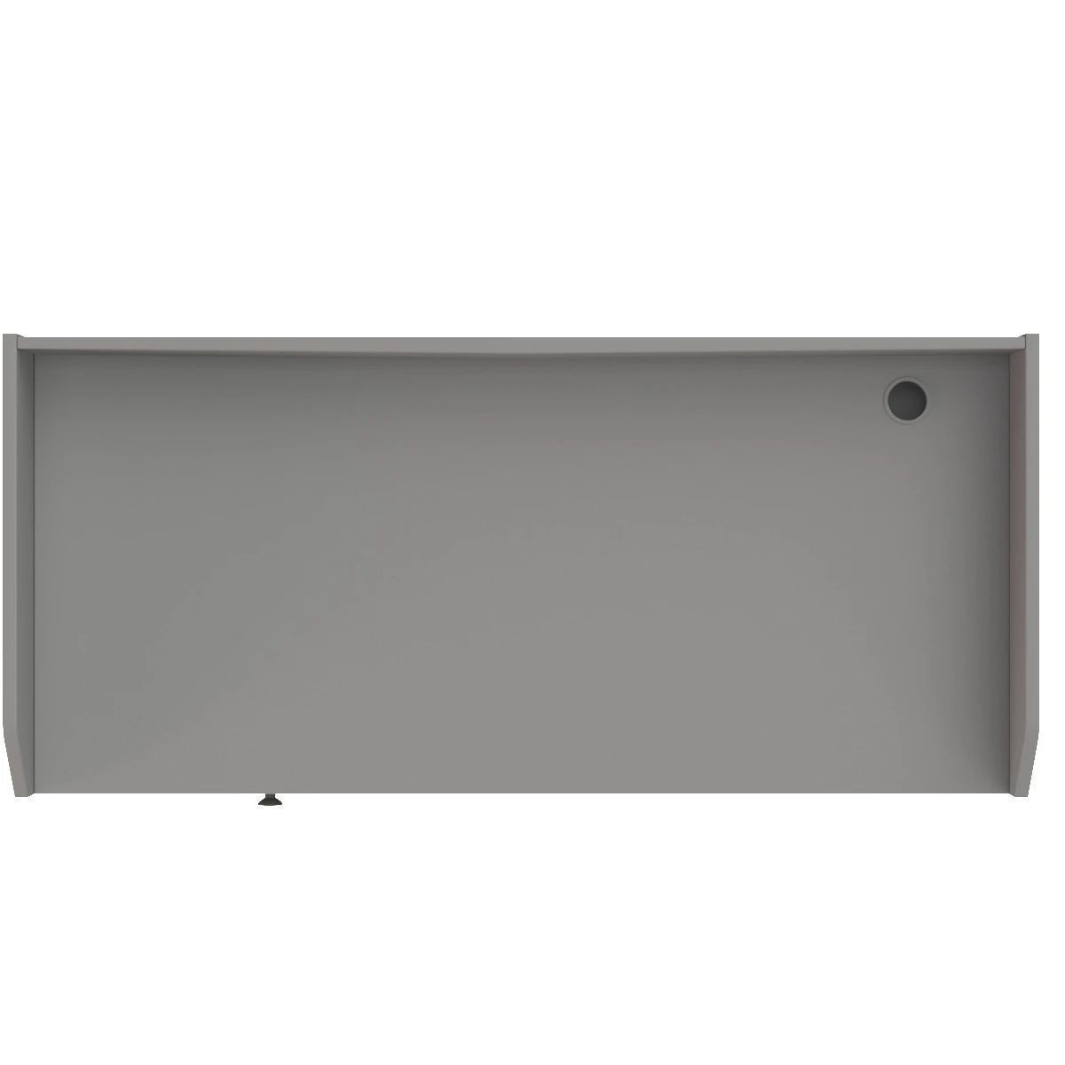 Ikea Hauga Desk Gray 3D model_1