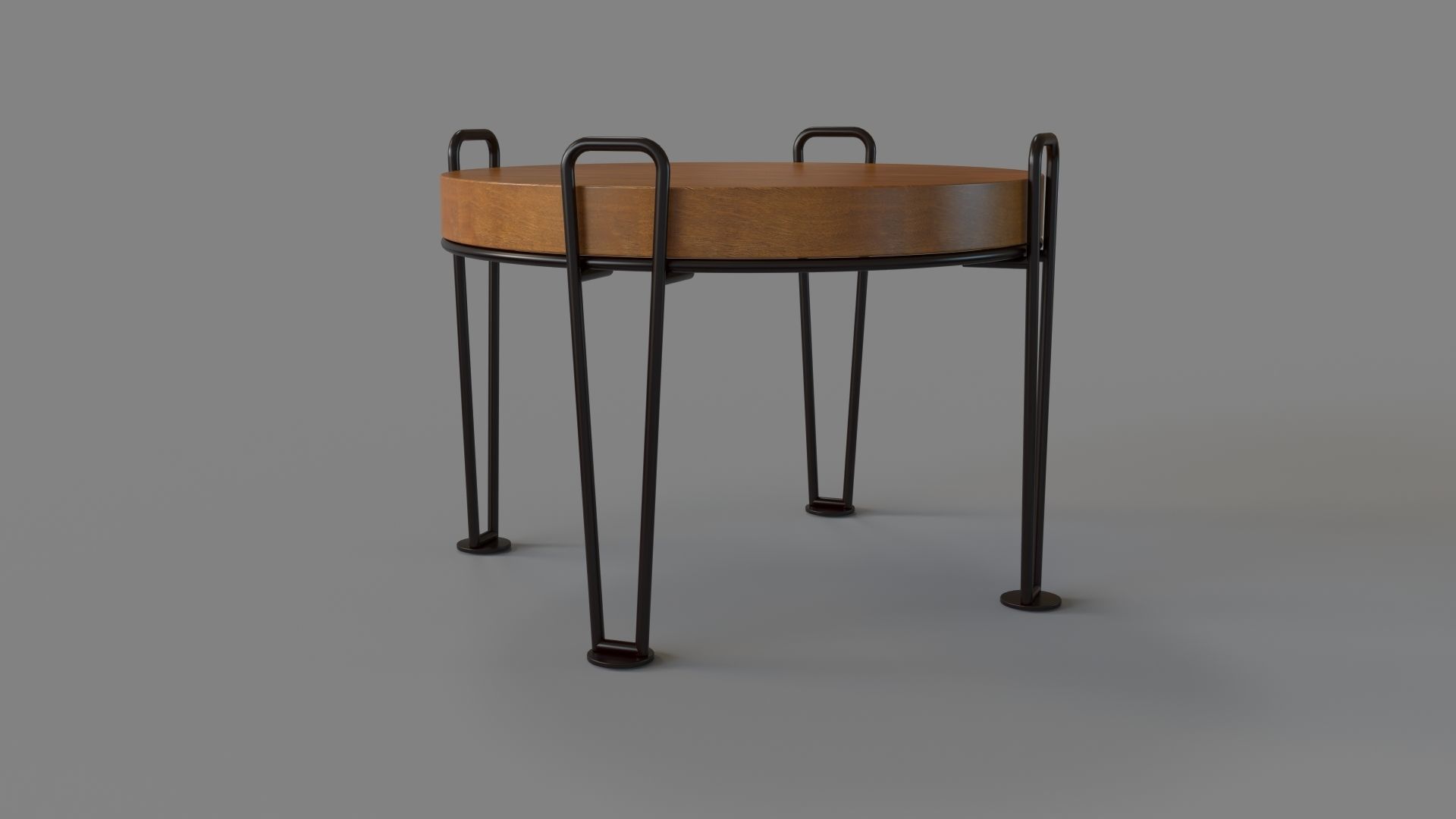 Ojai Side Table 3D model_3