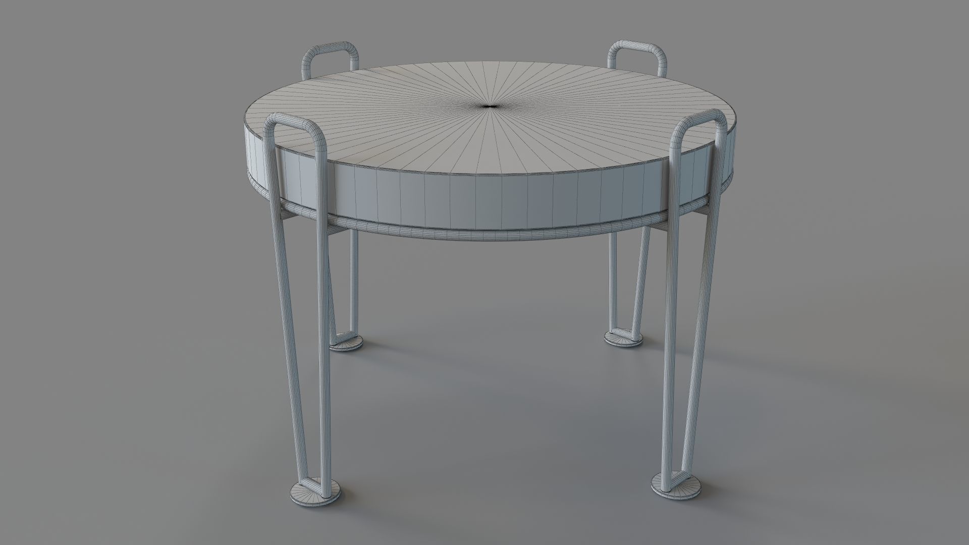 Ojai Side Table 3D model_5