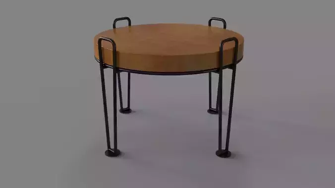 Ojai Side Table 3D model