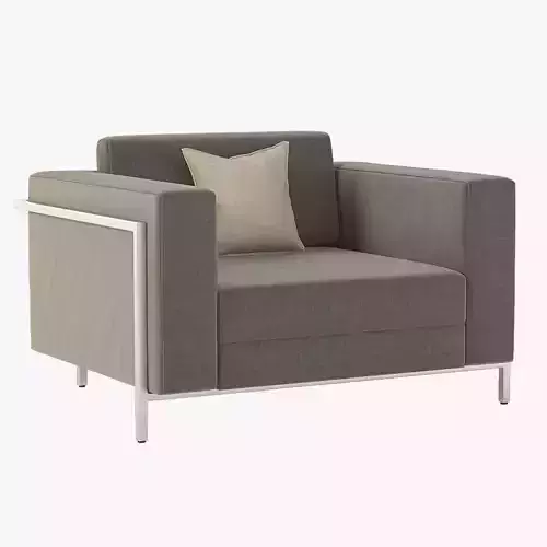 Gus Modern Davenport Lounge Club Chair Module