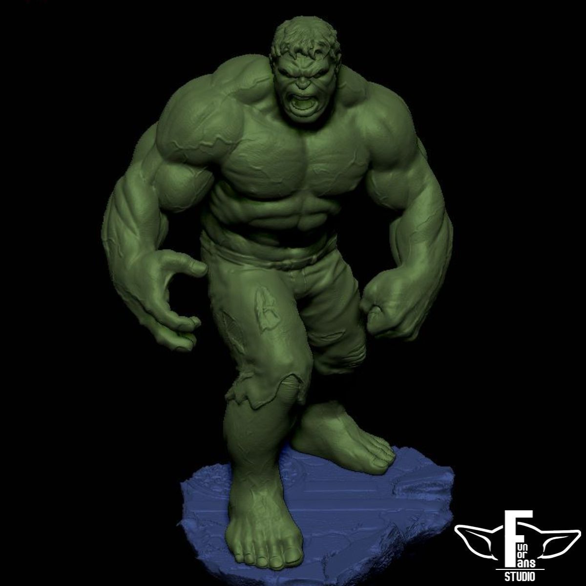 HULK Marvel Universe  3D print model_5