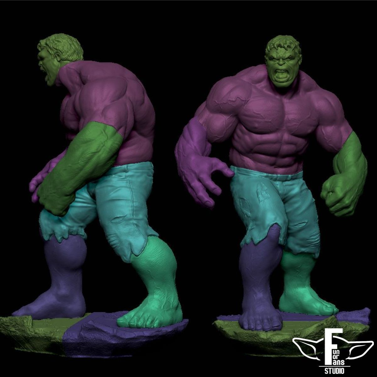 HULK Marvel Universe  3D print model_4
