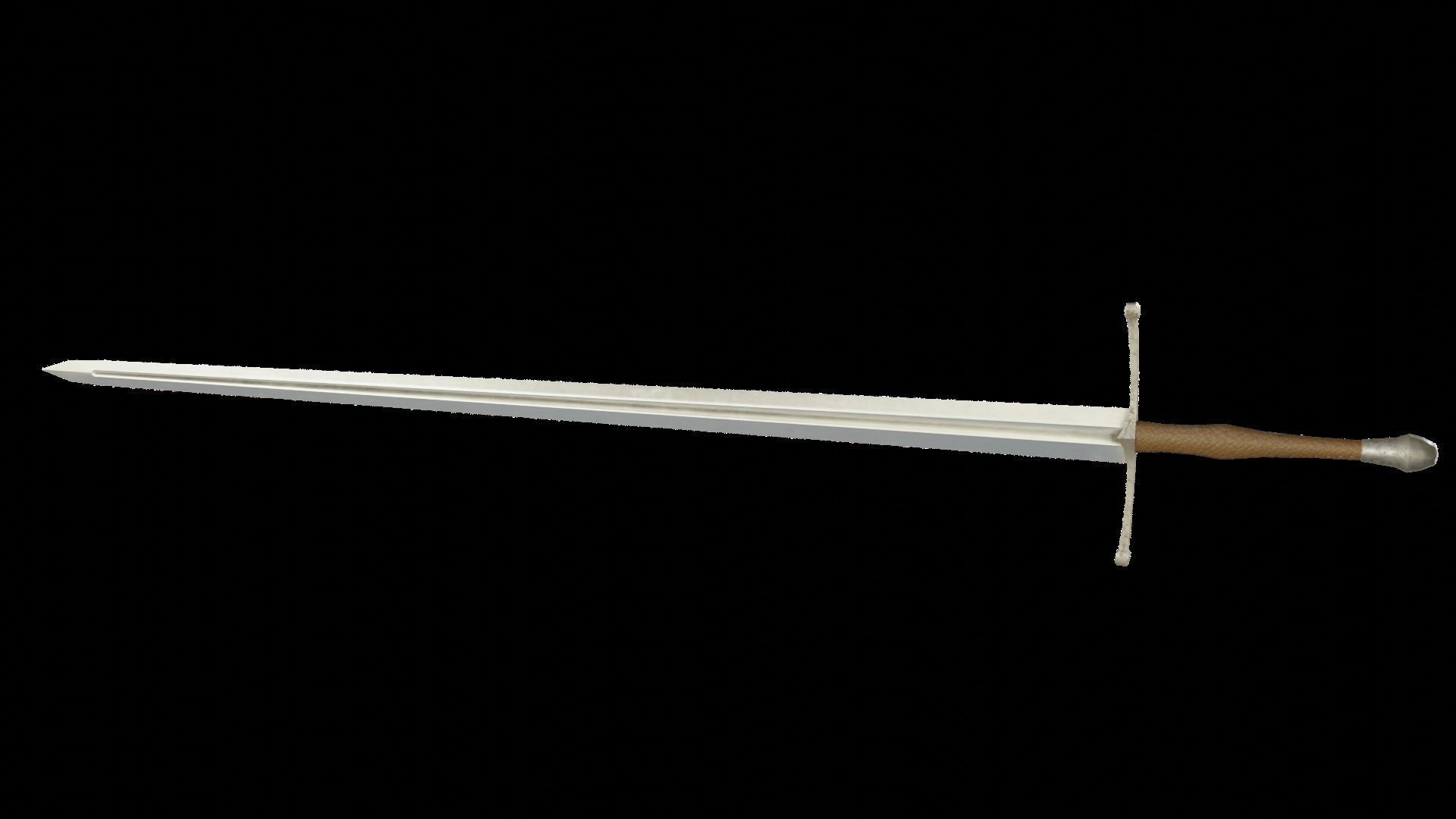 Renaissance Armoury - Armor Helmet Sword Stand Low-poly 3D model_6