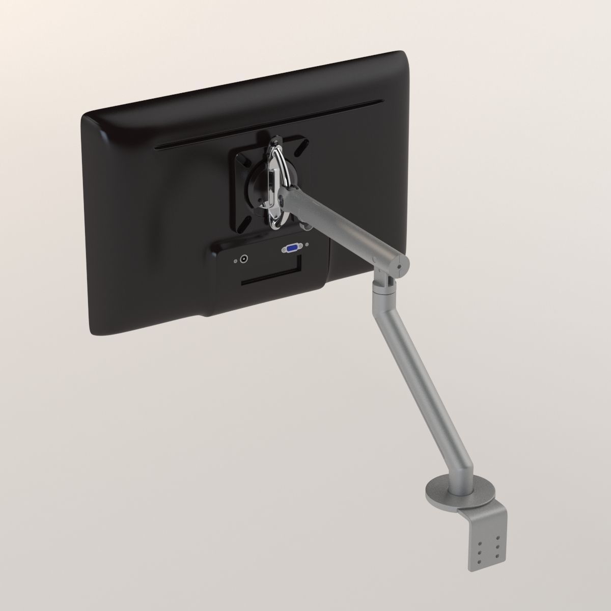 Flo Monitor Support Stand 3D model_3