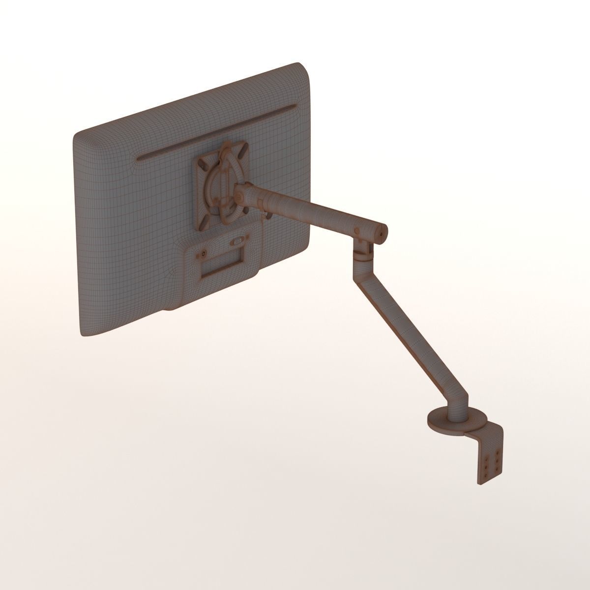 Flo Monitor Support Stand 3D model_6